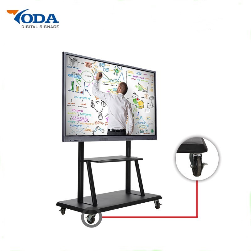 86" 3840*2160P 500W 350cd/m2 LCD Teaching Blackboard