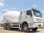 Euro 4 Standard Concrete Mixer Machine 6X4 / 10 Wheels 9CBM 380HP
