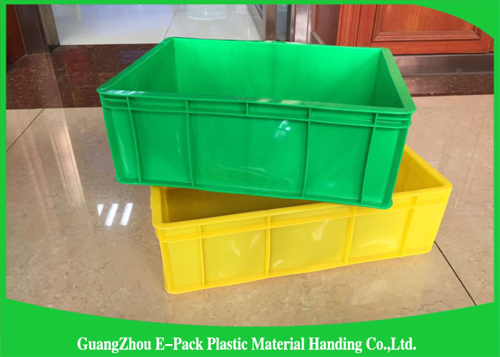 Logistics Packaging Plastic Storage Trays Recycle Stackable For Warehousing
