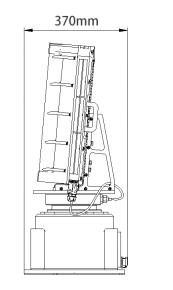 10km Detection Border Anti Drone Real Time Data Anti Jamming Linear Polarization