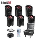 8X15W City Color Light RGBW 4in1 IP54 Waterproof Wall Washer Light For DJ Bar