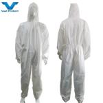 Durable Waterproof Coveralls Customization Isolation Clothing For Protect
