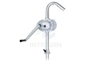 China 100 Liter High Flow Fuel Hand Pump With Twin Impeller / Rotary Drum Pump wholesale