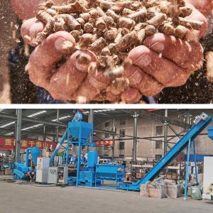 China 90-160kw Biomass Pellet Production Line 10-30mm Pellet Automatic Packing Machine wholesale