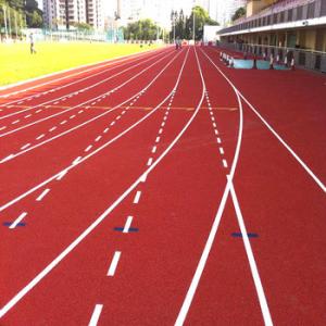 China EPDM Rubber Athletic Synthetic Track 13mm Tartan Running Track Shore A wholesale
