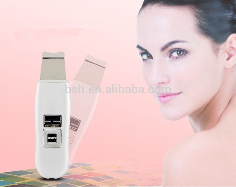 0.5 Kg Ultrasonic Skin Cleaner , Small Ultrasound Skin Scrubber Spatula
