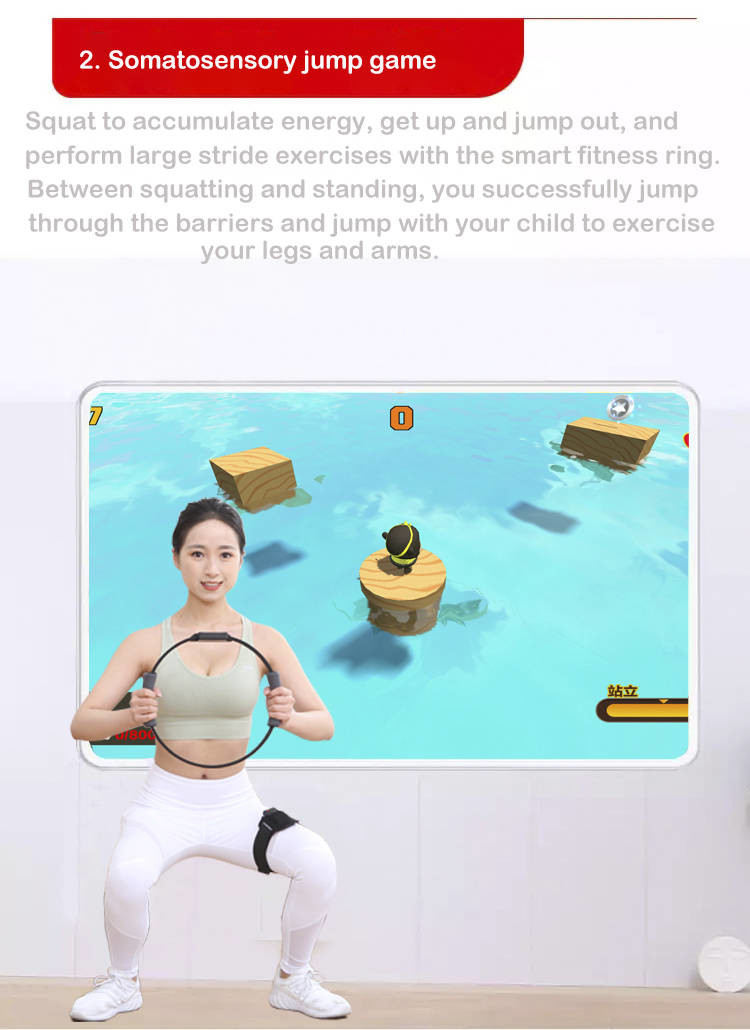 3.7V 500mAh Smart Fitness Ring Bluetooth IOT Fit Adventure Game