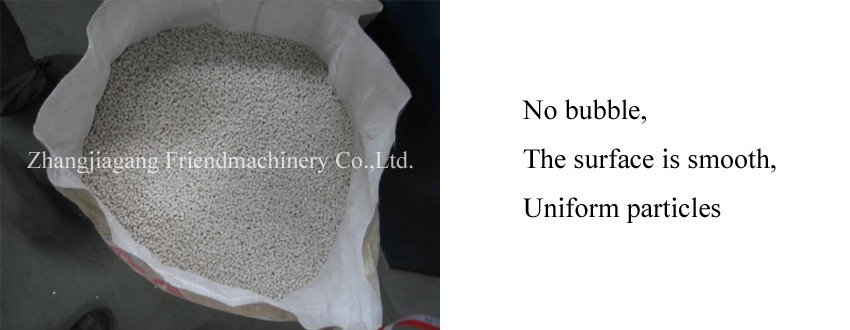 pp recycling granulating water-ring pelletizing machine