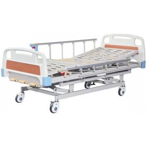 China 350-690mm Height Adjustment 3 Crank Manual Hospital Bed wholesale
