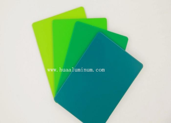 Anti Static Polyester Aluminium Composite Panel 1220*2440mm Glossy ACP Sheets
