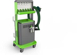 China 1200W Dry Sanding Machine 50L Dust Bag Suction Hose Motor Driving wholesale