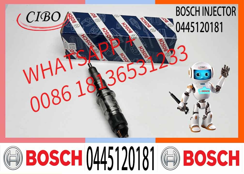 0445120181 Diesel Fuel Injection 0445 120 181 Common Rail Injector Nozzle 0 445 120 181 For Engine Car