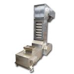Stainless steel grain particle powder material inclined automatic feeding