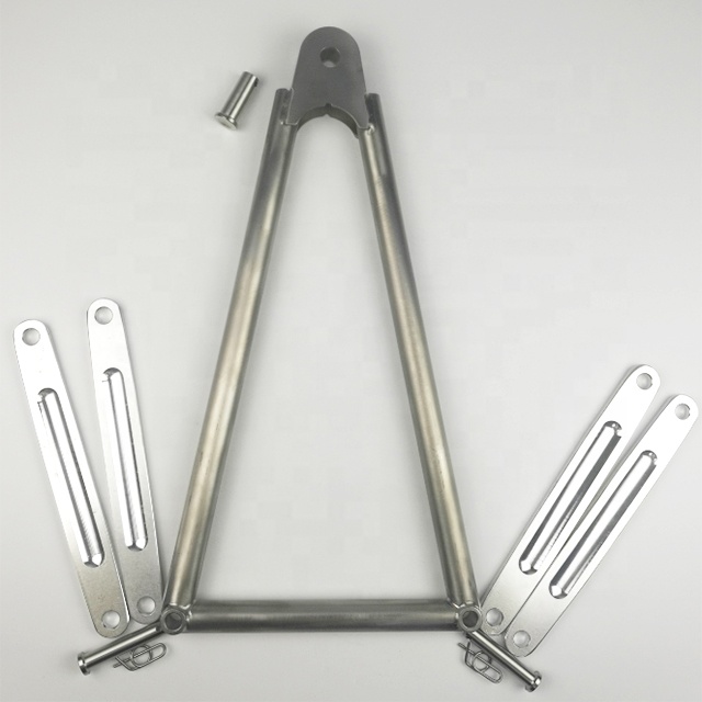 Jacobs Ladder Natural Titanium 13 5/8 in Long The Ultimate Sprint Car Accessory for Custom-Made Enhancements