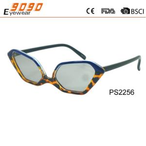 China Special cat eye sunglasses with 100% UV protection lens,suitable for women and men wholesale