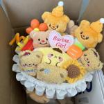 Unique Mother's Day Gift Butter Bear Plush Doll Bouquet in Multiple Colors for