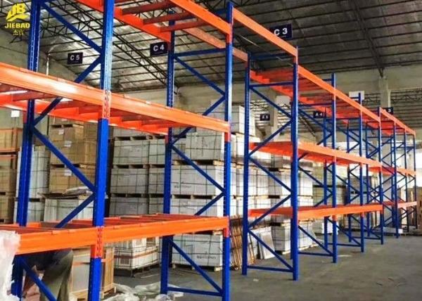 Corrosion Protection Industrial Pallet Shelving Adjustable With Q235B Steel