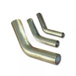 Galvanized Brushing Bent Metal Pipe 10mm Thickness Hot Rolled