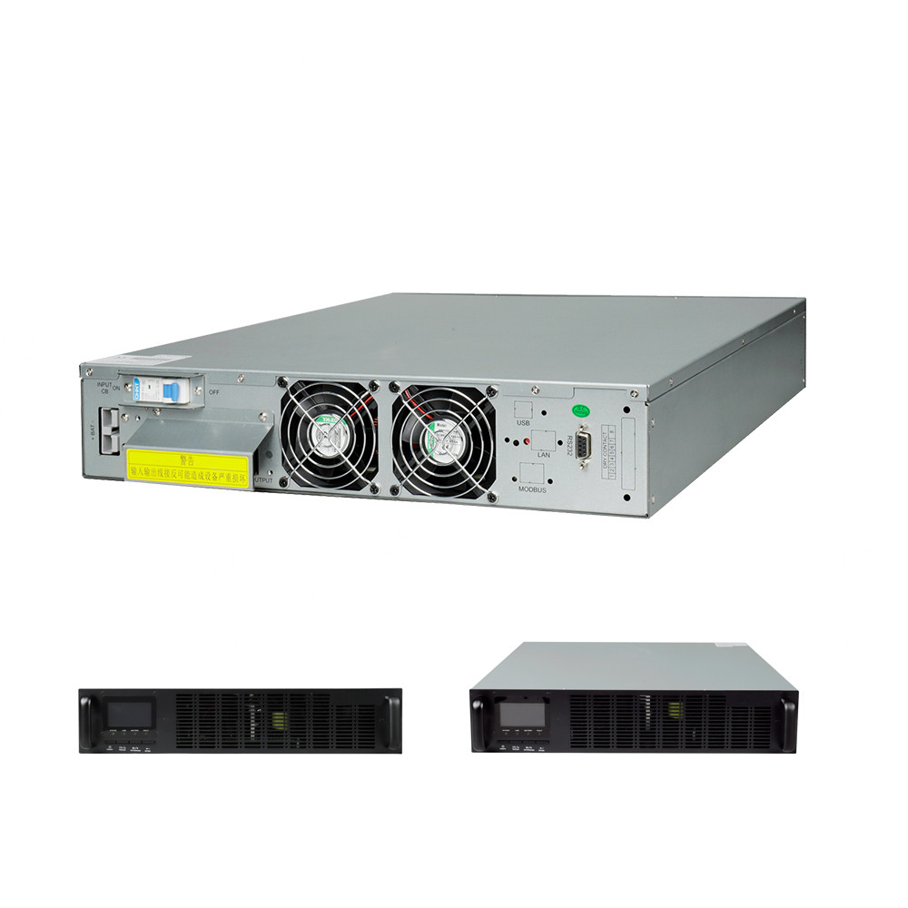 Single Phase 800w Rack Mounted UPS Battery Backup Pure Sine Wave