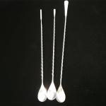 Durable Customized Long Bar Spoon Cocktail Mixing Spoon Stainless Steel
