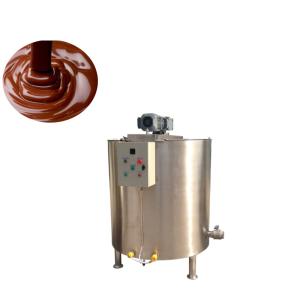 China 500L Electric heating pipes double jacketed chocolate melting tank wholesale
