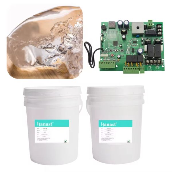 Waterproof Electronic Silicone Gel Liquid 2 Component RTV Potting Compound