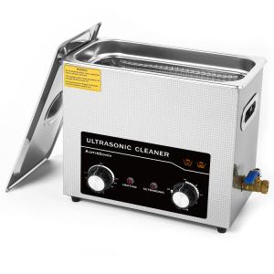 China 6L Stainless Steel Dual Frequency Ultrasonic Cleaner with Drain Valve wholesale