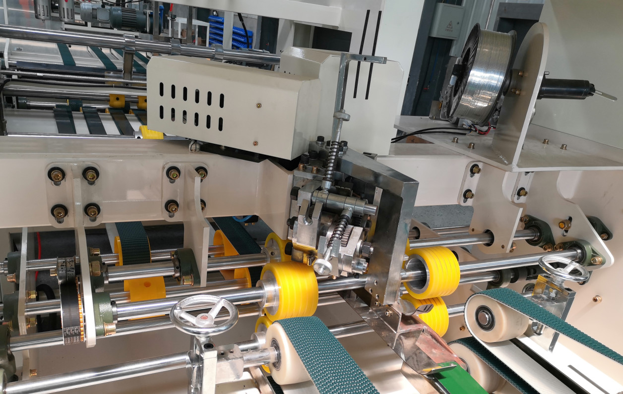 Used Full Automatic Corrugated Boxes Manufacturing Machines For Carton Box Making