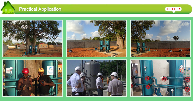 150*150*345cm Water Filter Machine for Agriculture Irrigation Customized to Your Needs