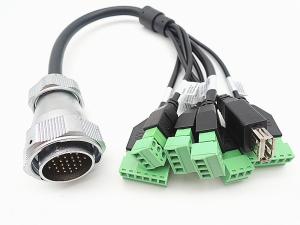 China 26PIN Aviation Connector Cable wholesale