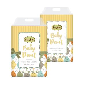 China Highly Absorbent Pretty Baby Pants Eco Friendly Diaper Premium on sale
