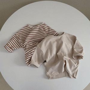 China Organic Cotton Crewneck Long Sleeve Tee wholesale