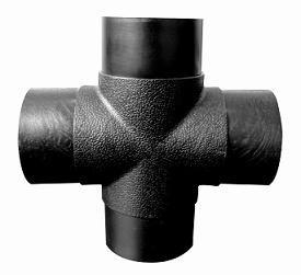 China SDR11 Spigot PE Cross Fitting wholesale