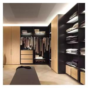 China Classic Cloth Wardrobe Walk In Closet , Attic Walk In Closet Wardrobe Glass wholesale