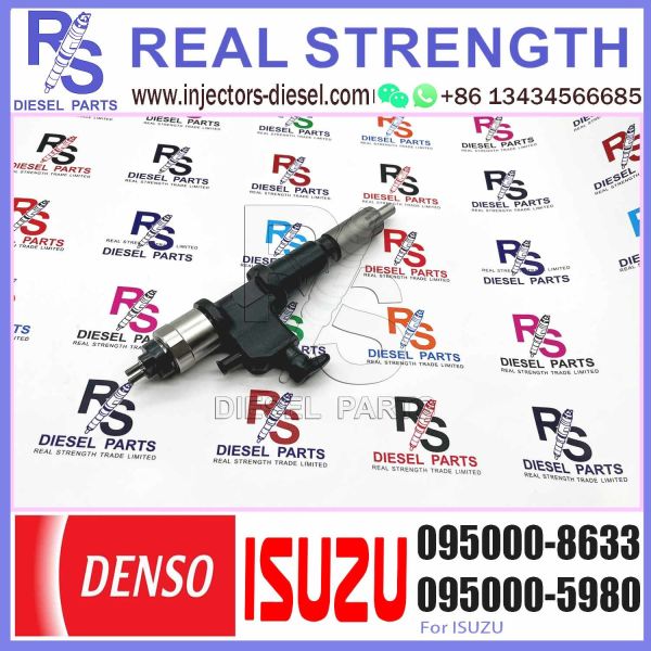 Diesel Injector Diesel Common Rail Injector 095000-8633 8-98139816-3 8981398163 Diesel Engine Parts 095000-8633