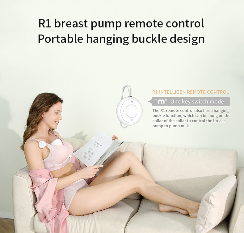 LCD Display Portable USB Rechargeable Breast Pump for and Hands-free Milk Expression