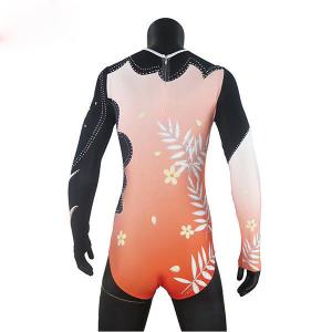 China Stylish Adult Gymnastics Leotards / Gym Gear Leotards With Rhinestones wholesale