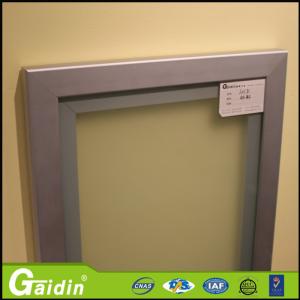 China anodized wooodgrain electrophoresis kitchen cabinet aluminum door frame wholesale