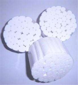 China Patient Dental Cotton Roll Firmly Attached No Cellulose Rayon Fibers Skin Friendly wholesale
