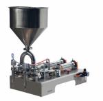 Semi Automatic Liquid Filling Machine SS 304 100ml 2 Nozzles