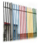 Different Colors Hot Dipped Europe Palisade Fence for Park