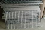 30x100mm Pitch Galvanized Steel Grating 6mm Crossbar Metal Grating