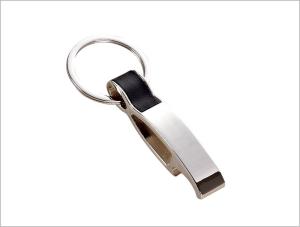 China PU Leather Bottle Opener Key Holder Multifunction Pantone Color wholesale