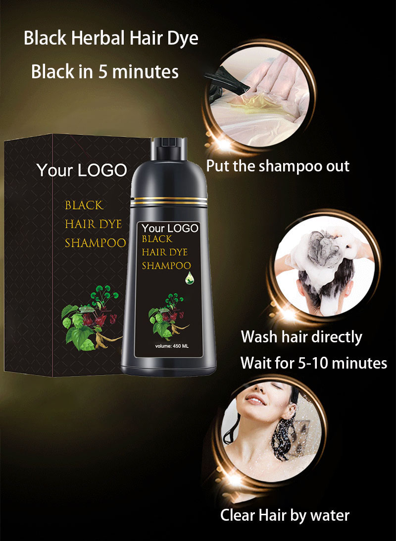 Experience Natural Coverage with Our Grey Hair Color Shampoo and Black Hair Dye Cream