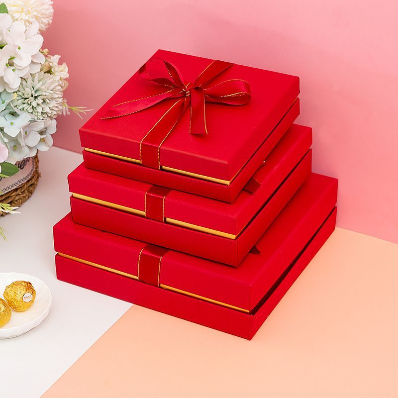 China Factory Wholesale Luxury High End Shirt Boxes for Wrapping, Paper Packaging Gift Boxes with Lids for Wedding Party