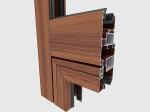 6061 T5 Heat Resistance Aluminum Window Frame Extrusion Profiles
