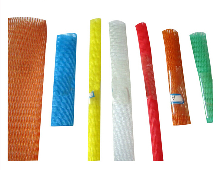 Plastic PE Wine Bottle Protective Sleeve Net Customized Length and Unlimited Length