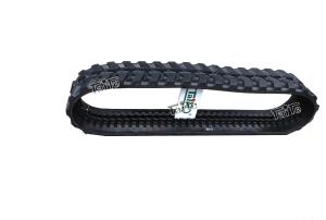 China Low Noise Hitachi Rubber Tracks , Undercarriage Rubber Tracks High Durability wholesale