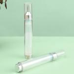 Plastic Syringe Airless Bottle 10ml 15ml Empty Airless Cosmetic Serum Pump