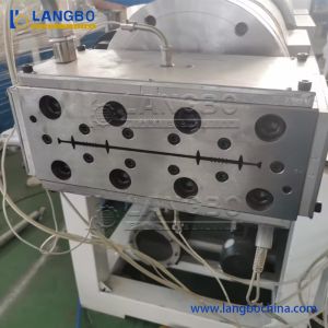 Punched Hole Plastic PVC Waterstops Extrusion Production Line